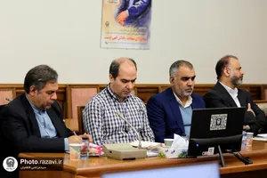 نشست صمیمی مدیران با قائم مقام تولیت آستان قدس رضوی