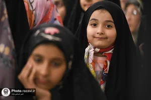 ویژه برنامه دختران خورشید در حرم مطهر رضوی