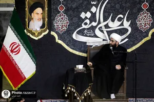 عزاداری شب شهادت امام هادی علیه&zwnj;السلام در حرم مطهر رضوی