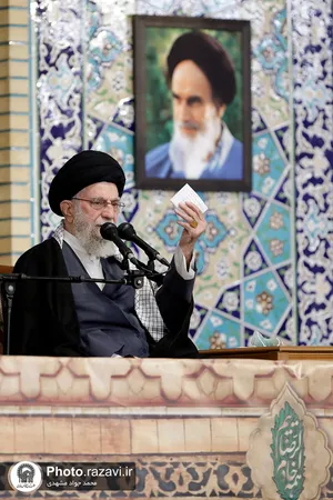 سخنرانی نوروزی رهبر معظم انقلاب در حرم مطهر رضوی