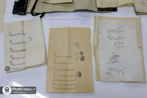رونمایی از اسناد اهدایی خانواده معتمدی موسوی