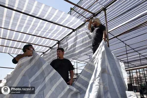 آماده&zwnj;سازی مواکب دهه آخر صفر در مشهد