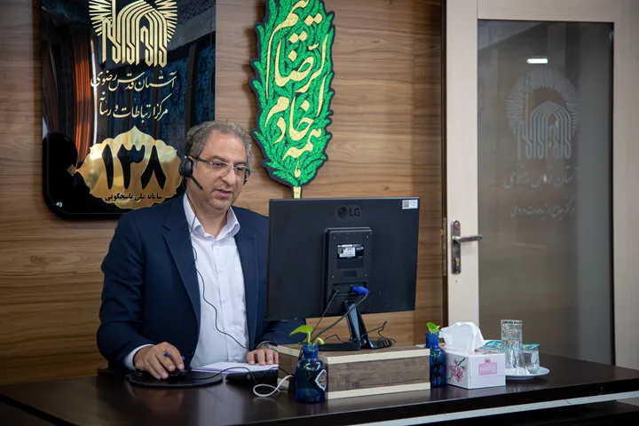 پاسخگویی تلفنی مدیرعامل مؤسسه تربیت بدنی بنیاد کرامت رضوی به مخاطبان سامانه ۱۳۸