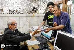 ارائه خدمات گسترده به زائران حرم مطهر رضوی در پرتو سنت حسنه نذر