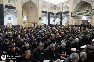 عزاداری حضرت اباعبدالله الحسین(ع) با حضور تولیت آستان قدس رضوی-3