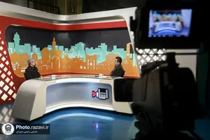 حضور مدیر عالی حرم مطهر رضوی در برنامه تلویزیونی &laquo;اشاره&raquo;