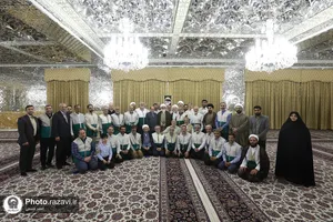دیدار مدیران کانون&zwnj;های خادمیاری کشور با تولیت آستان قدس رضوی
