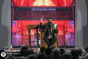 عزاداری هیأت&zwnj;های مذهبی استان سیستان و بلوچستان در حسینیه حرم