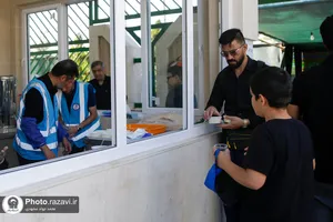 بازدید تولیت آستان قدس رضوی از مواکب دهه آخر صفر