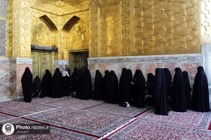بزرگداشت آیت الله واعظ طبسی در حرم مطهر رضوی