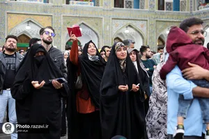 مراسم تحویل سال 1403 در حرم مطهر رضوی - 2