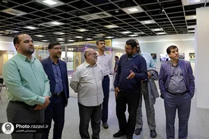 بازدید معاون صدای سازمان صدا و سیما از نمایشگاه رواق خدمت
