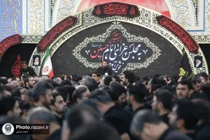 اجتماع بزرگ عاشورائیان در حرم مطهر رضوی