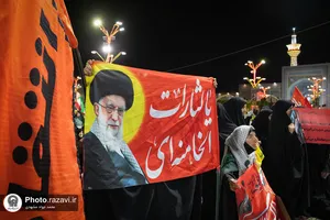 آئین بزرگداشت رهبر شهید انقلاب اسلامی در حرم مطهر رضوی