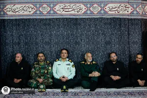 آیین خطبه&zwnj;خوانی شب شهادت امام رضا علیه&zwnj;السلام در حرم مطهر رضوی