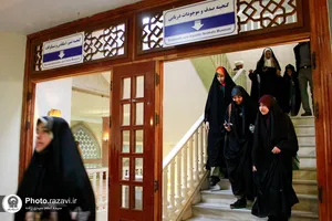 تشرف هیئات مذهبی دانش&zwnj;آموزی به حرم مطهر رضوی