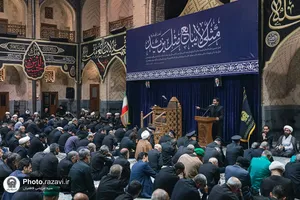 عزاداری دهه اول محرم با حضور تولیت آستان قدس رضوی