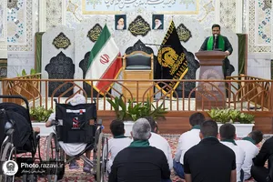 تشرف کاروان زیارتی تبریز به حرم مطهر رضوی