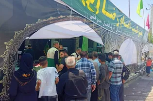 ارائه ۳۶۰۰ خدمت به زائران اربعین در موکب خادم‌یاری آذربایجان شرقی
