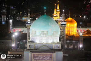 آئین خطبه&zwnj;خوانی شب شهادت امام حسین (ع) در حرم مطهر رضوی