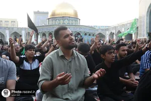 اجتماع هیئت&zwnj; ابناء الرضا علیه&zwnj;السلام در حرم مطهر رضوی