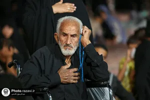 عزاداری دهه آخر صفر در حرم مطهر رضوی