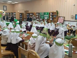 برگزاری جشن قرآن دانش‌آموزان کلاس‌اولی در بهار