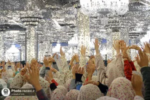 جشن تکلیف دوهزار نفری دختران مشهدی-2