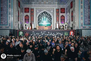 سومین شب مراسم بزرگداشت رهبر شهید انقلاب اسلامی از سوی رهبر معظم انقلاب