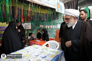 بازدید تولیت آستان قدس رضوی از موکب های خدمت رسان به زائرین پیاده حضرت رضا علیه السلام