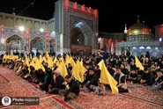 نوای «علم‌کشی» شیعیان افغانستان در آستان مقدس رضوی