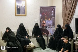 دیدار تولیت آستان قدس رضوی با خانواده شهدای حملات تروریستی رژیم صهیونیستی