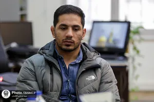 اهدای مدال قهرمانی کشتی به حرم مطهر رضوی