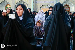 اقامه نماز عید سعید قربان در حرم مطهر رضوی-2