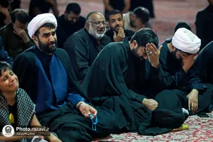 عزاداری هیئات مذهبی سراسر کشور در حرم مطهر رضوی