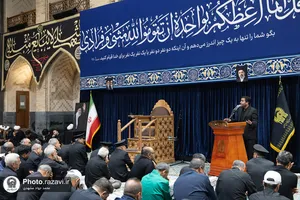 عزاداری ایام پایانی ماه صفر در حرم مطهر رضوی-1