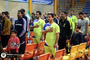 فینال مسابقات والیبال و فوتسال کارکنان آستان قدس رضوی