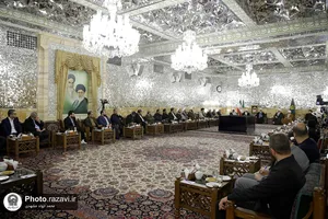 دیدار اعضای مجمع جهانی اهل بیت(ع) با تولیت آستان قدس رضوی