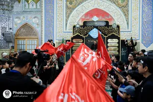 ویژه برنامه احلی من العسل در حرم مطهر رضوی