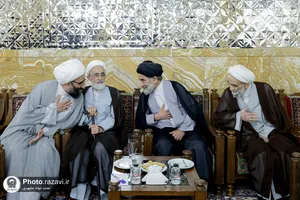 دیدار اساتید مدرسه تابستانی دارالعلم با تولیت آستان قدس رضوی
