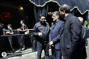 بازدید قائم مقام تولیت آستان قدس رضوی از موکب بنیاد بهره وری موقوفات