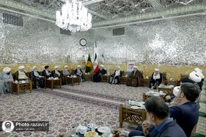 دیدار اساتید مدرسه تابستانی دارالعلم با تولیت آستان قدس رضوی