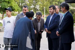 بازارچه دانش&zwnj;آموزان مدارس امام رضا علیه&zwnj;السلام