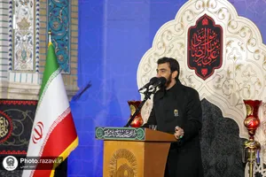 آیین خطبه&zwnj;خوانی شب شهادت امام رضا (ع) در حرم مطهر رضوی