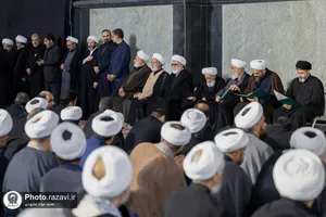 آئین بزرگداشت رهبر شهید انقلاب اسلامی در حرم مطهر رضوی