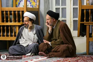 مراسم هیئت میثاق با ولایت دانشگاه رضوی