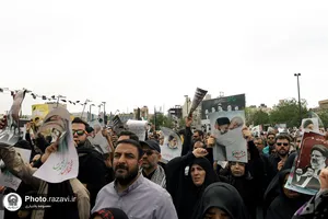تشییع رئیس&zwnj;جمهور شهید و همراهان در مشهدالرضا&zwnj;&zwnj;علیه السلام -3