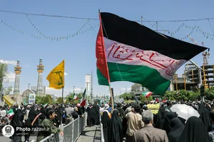 راهپیمایی روز جهانی قدس در مشهد