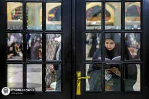 استقبال از بهار در حرم مطهر رضوی