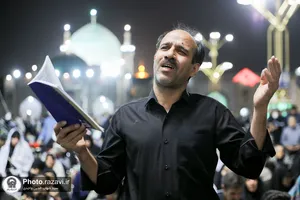 مراسم احیاء شب بیست و یکم ماه رمضان در حرم مطهر رضوی - 2